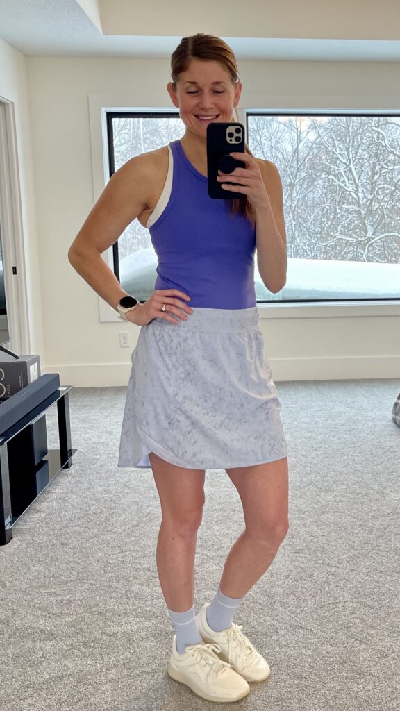 lululemon most popular items: hotty hot tennis skirt