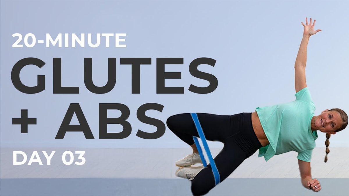 20-Minute Abs and Glutes Workout (Video)