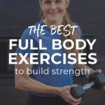 Pin for Pinterest of full body dumbbell workout