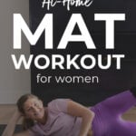 At home mat workout for women