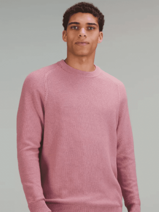 lululemon Textured Knit Crewneck Sweater