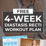 Pin for pinterest - postpartum core program