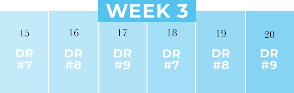 Diastasis Recti Repair program | week 3