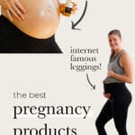 Pin for pinterest - the best fit pregnancy products