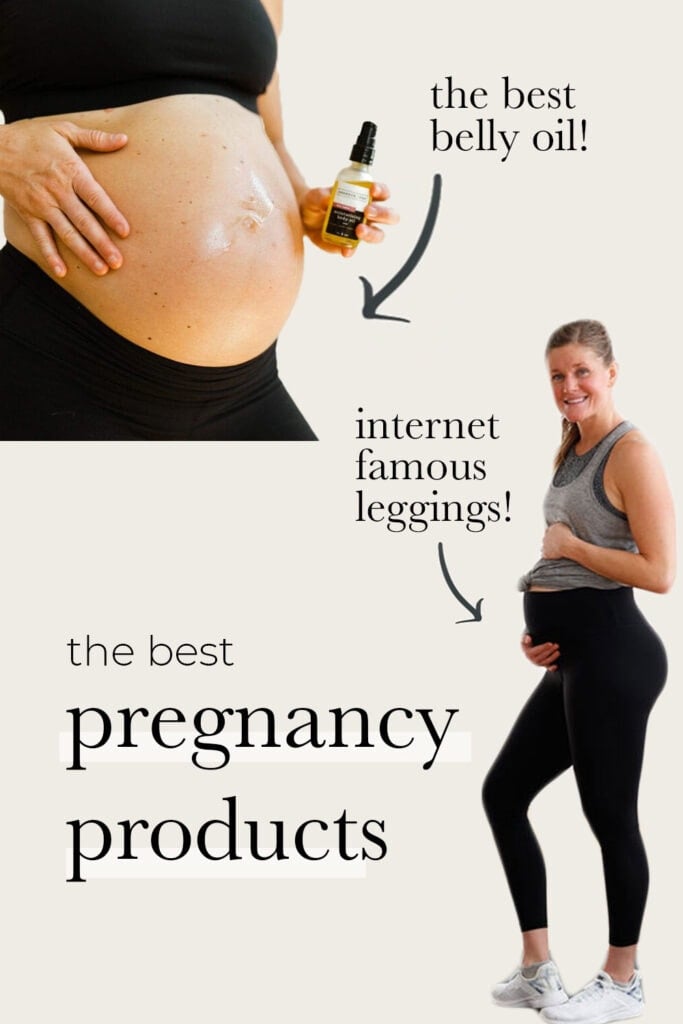Pin for pinterest - the best fit pregnancy products