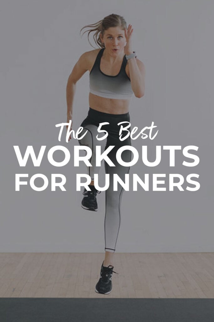 Pin for pinterest - the best workouts for runners roundup post 