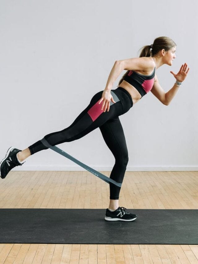 4 Resistance Band Exercises to Build Strong Legs! - Nourish, Move