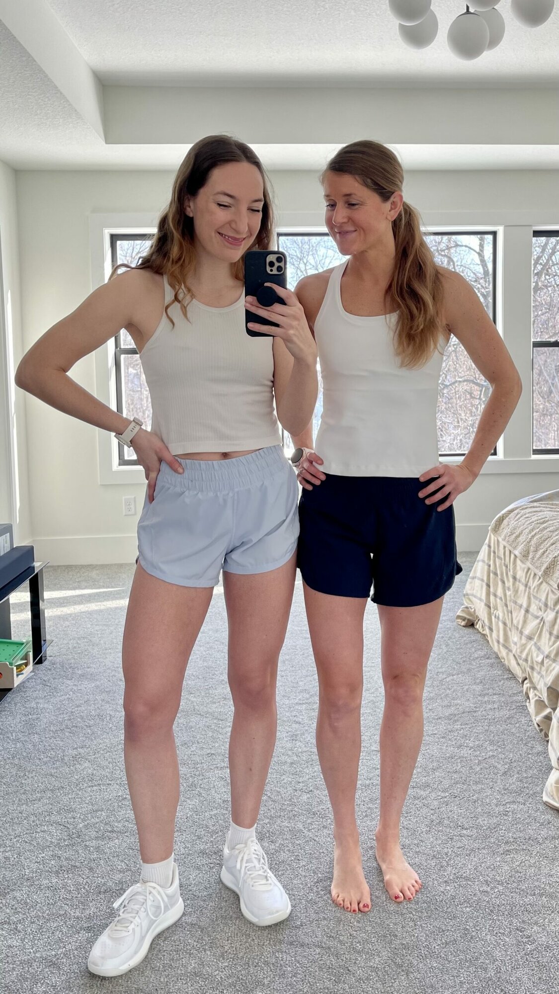 LULULEMON SHORT TRY ON REVIEW / ALIGN HIGH RISE