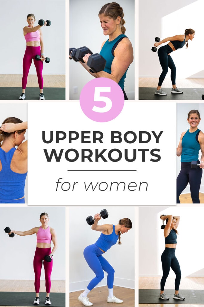 Pin for pinterest - best upper bodyd workouts on YouTube