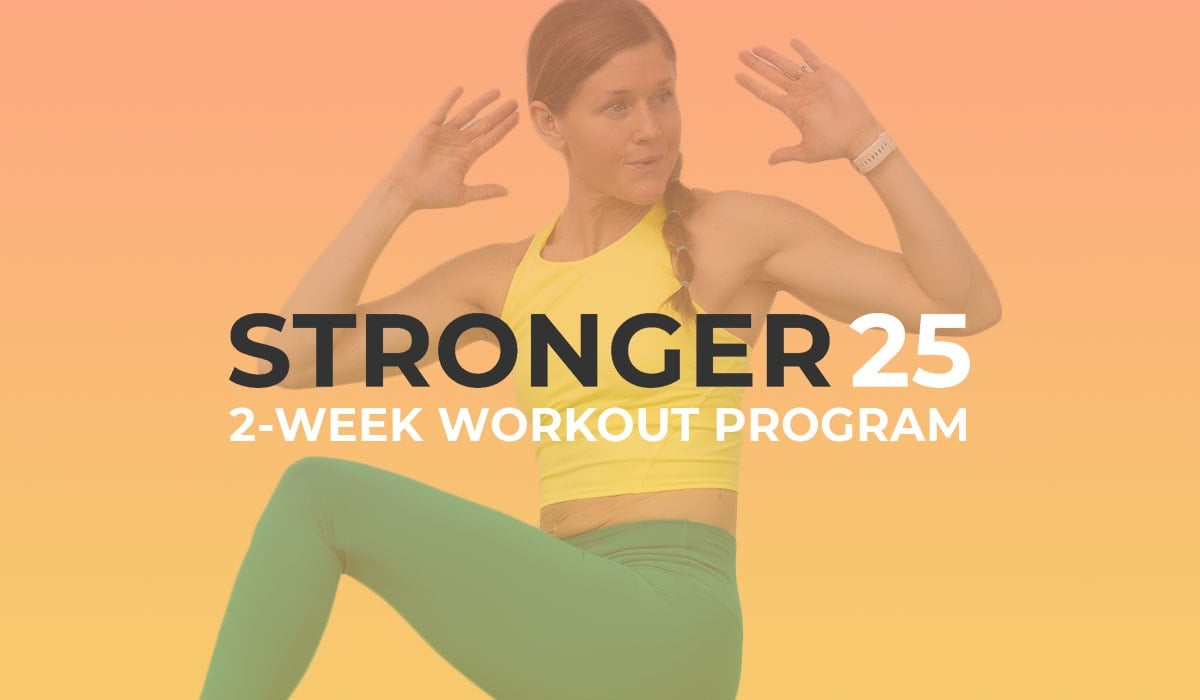 2 Week Strength Training Program PDF Nourish Move Love