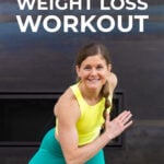 Pin for pinterest - at home walking workout for weight loss