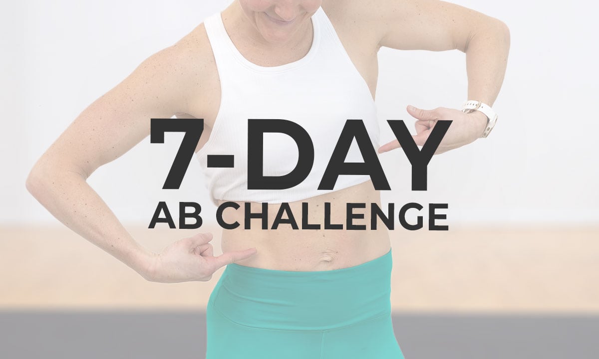 7 Day Ab Challenge No Equipment Pdf