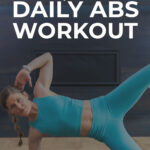 Pin for pinterest - no equipment daily ab workout