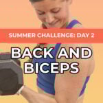 Pin for pinterest - back and biceps workout