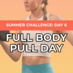 Pin for pinterest - full body pull workout