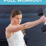 Pin for pinterest - full body pull workout