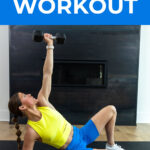 Pin for pinterest - full body push workout