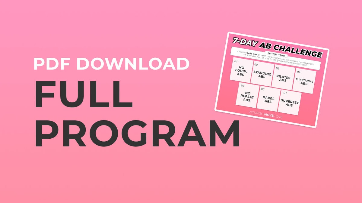 free workout plan