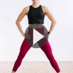 Pin for Pinterest of abs butt and thighs workout at home