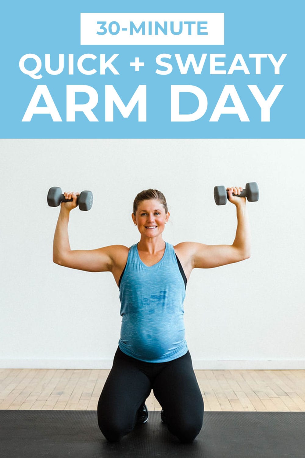30-Minute Dumbbell Arm Workout (Video) | Nourish Move Love