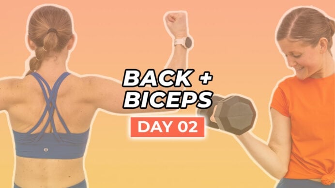 DAY 2 of Stronger 25 - upper body push workout