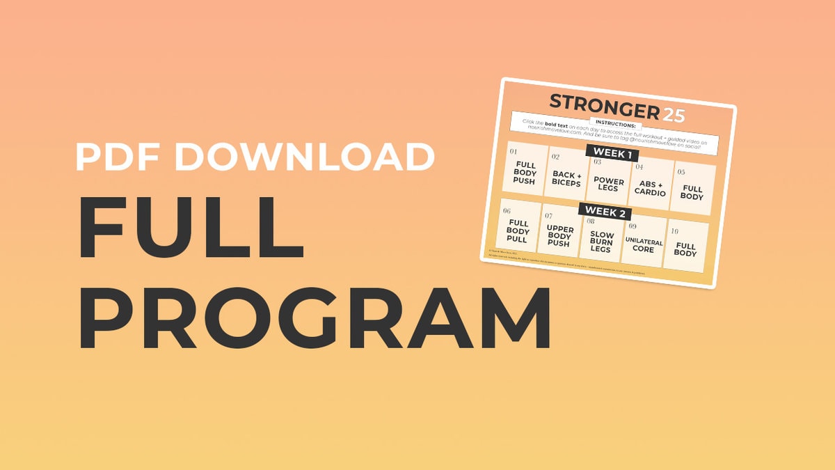 free workout plan