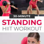 Pin for pinterest - 30 minute standing workout: hiit with weights