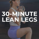 Pin for pinterest - 30 minute dumbbell leg workout and twelve of the best dumbbell leg exercises