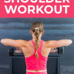 Pin for pinterest - dumbbell shoulder workouts for women