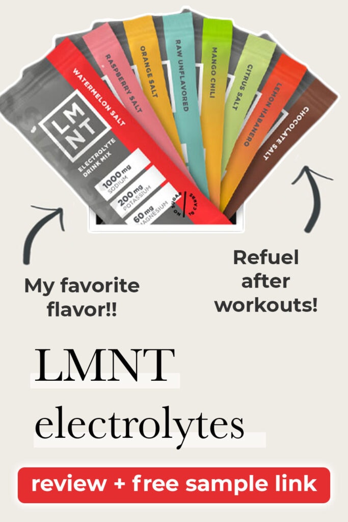 LMNT Electrolytes Review Post - pin for pinterest