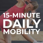 Pin for pinterest - daily mobility workout at home