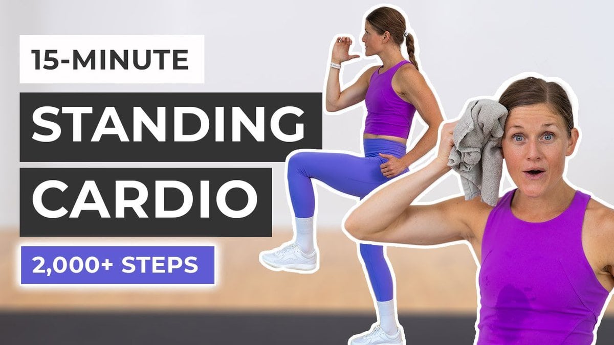 15-Minute Low-Impact Step Workout Using Aerobic Stepper