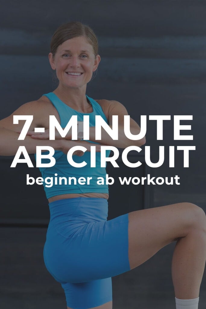 7-Minute Abs Workout for Women (Video), Nourish Move Love