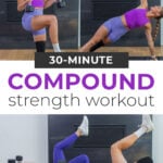 Pin for pinterest - 9 compound exercises with dumbbells