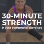 Pin for pinterest - 9 compound exercises with dumbbells