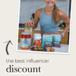 Pin for pinterest - the best discount codes from influencers