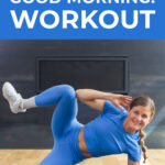 10-Minute Morning Workout pin for pinterest
