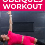 Pin for pinterest - 10 minute oblique workout