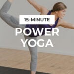 Power Yoga Workout pin for pinterest