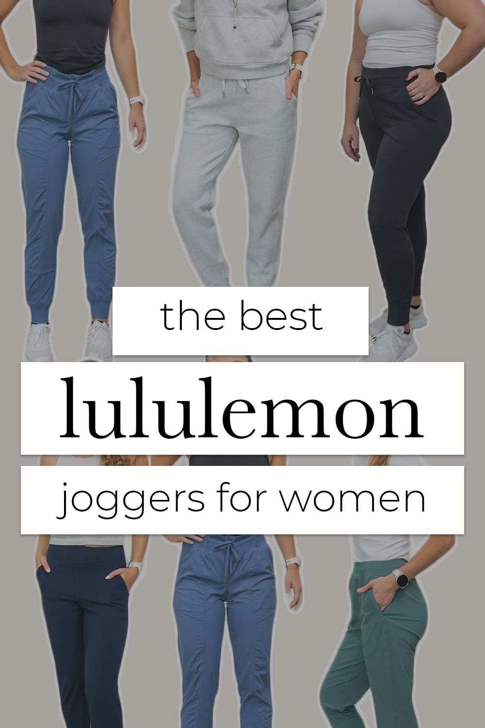 5 Best lululemon Joggers for Women! - Nourish, Move, Love