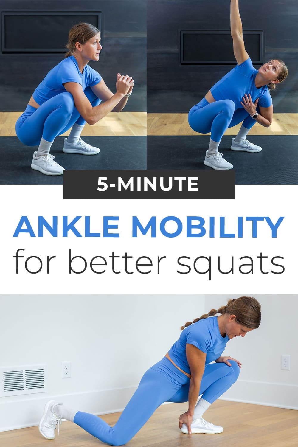 5 Best Ankle Mobility Exercises (Video) | Nourish Move Love