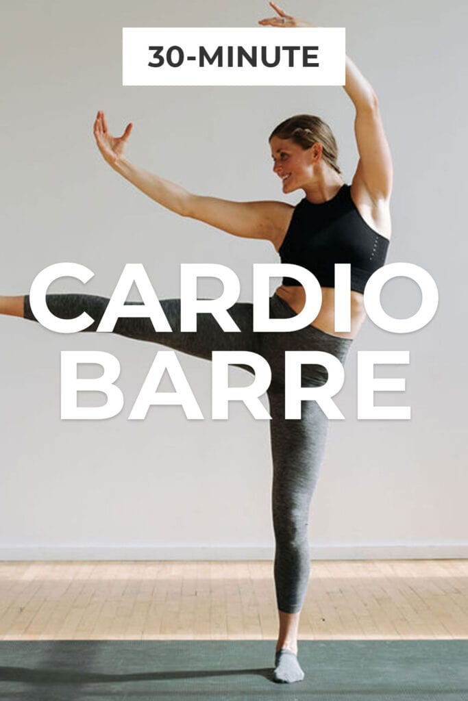 30-Minute Cardio Barre Class (Video)