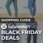 collage of best lululemon black friday deals