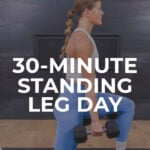 woman performing lunge exercise
