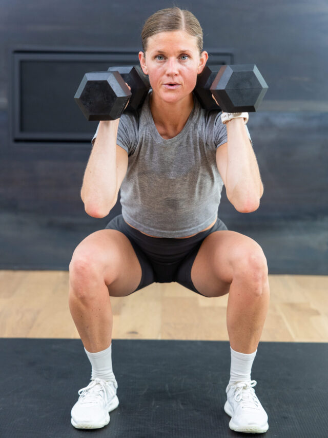 Workout Wednesday: How To Do Dumbbell Squats - SHEFIT