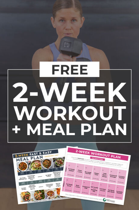 Free 2-Week Workout and Meal Plan (PDF) | Nourish Move Love