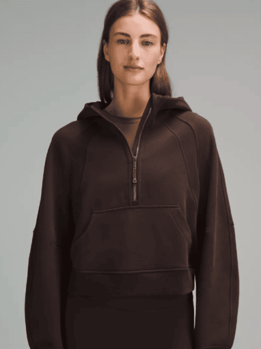Scuba Oversized Half-Zip Hoodie