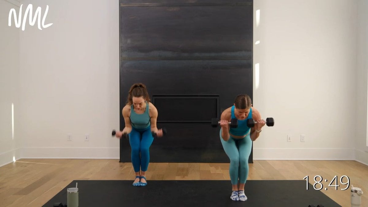 Gentle Home Barre Workout for Long, Lean Muscles (You Just Need a Chair!)