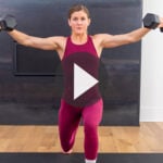 woman performing lateral raise