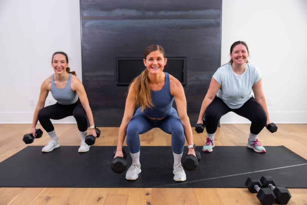 35 Minute Dumbbell Workout Routine Video Nourish Move Love